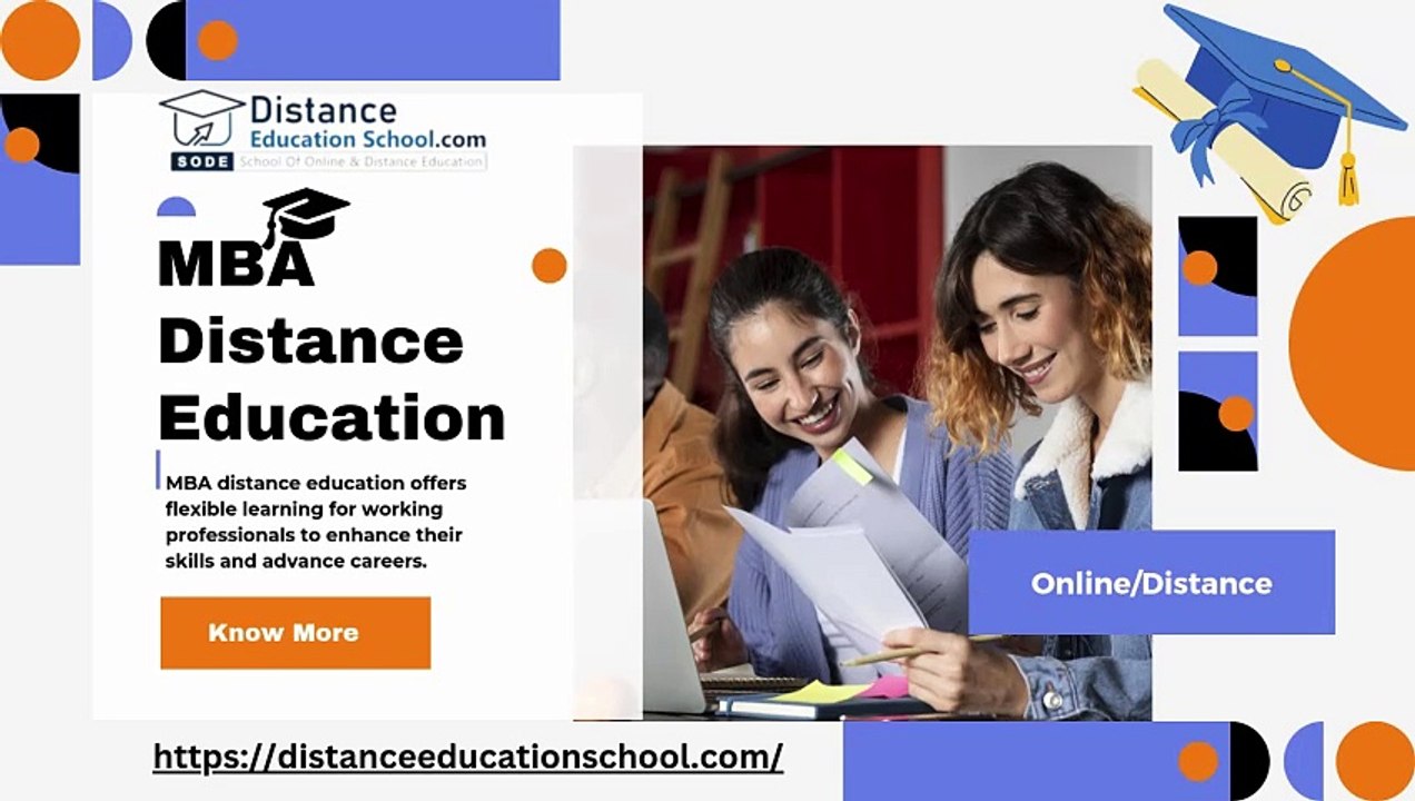 MBA Distance Education: Fees, Admission