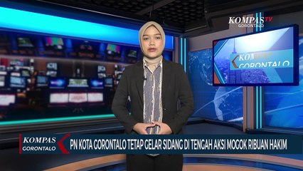 Hari Perdana Aksi Mogok Kerja Hakim, Pengadilan Negeri Kota Gorontalo Tetap Gelar Sidang