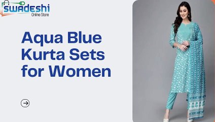 Explore our selection of cotton kurta sets to find the comfort.