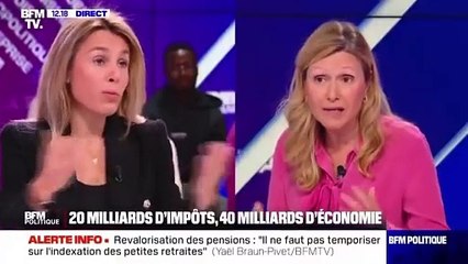 "Il n'y a rien à économiser à l'Assemblée nationale", déclare Yaël Braun-Pivet alors qu'elle gagne 11 000 euros par mois