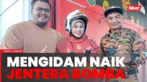 'Rasa nak menangis bila dapat naik jentera bomba'