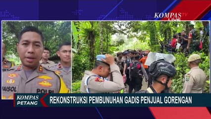 Скачать видео: [FULL] Terbaru! Polisi Jelaskan Proses Rekonstruksi Pembunuhan Gadis Penjual Gorengan di Pariaman