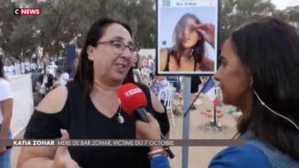 Commémorations du 7-Octobre : un an après l'attaque sanglante contre le festival Nova, Réim se recueille