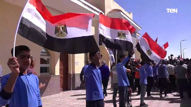 وزير النقل يتفقد محطة سكك حديد رمانة فى شمال سيناء