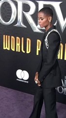 This bond is . ❤️ #LetitiaWright pays tribute to her on-screen brother, the late #ChadwickBoseman. #BlackPantherWakandaForever