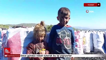 Yozgat'ta gece gündüz nöbet tutarak bu işi yapıyorlar