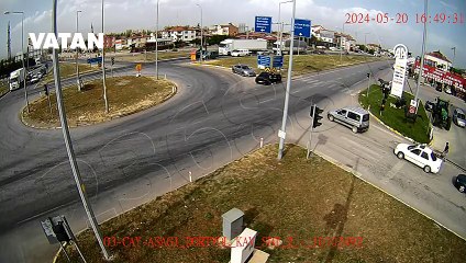 Afyonkarahisar'da trafik kazaları böyle görüntülendi