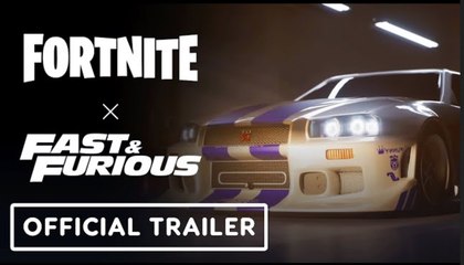 Fortnite x Fast & Furious | Nissan Skyline Trailer