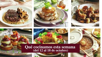 Qué cocinamos del 12 al 18 de octubre