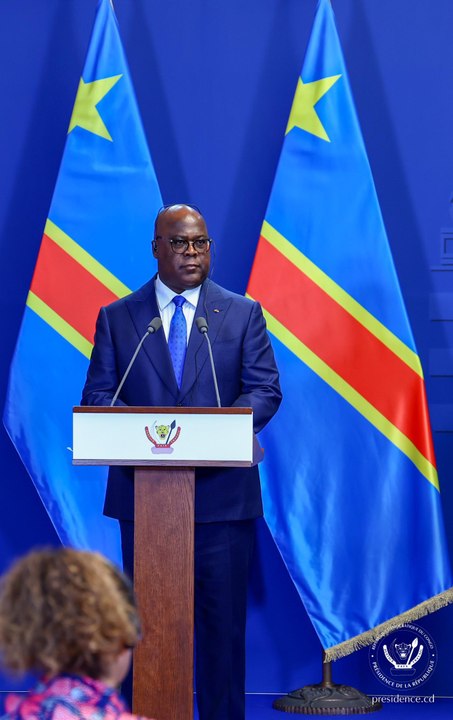 Felix Tshisekedi très énervé contre Macron