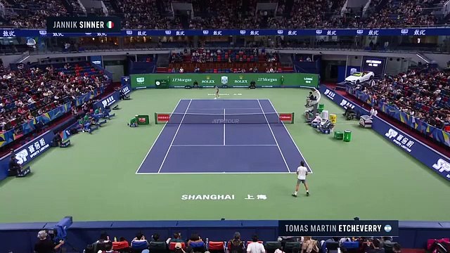 Jannik Sinner vs Tomás Etcheverry (6-7, 6-4, 6-2) | ATP Masters 1000 de Shanghai 2024 | Tercera ronda