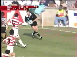 Rugby World Cup 1995 - New Zealand vs Japan