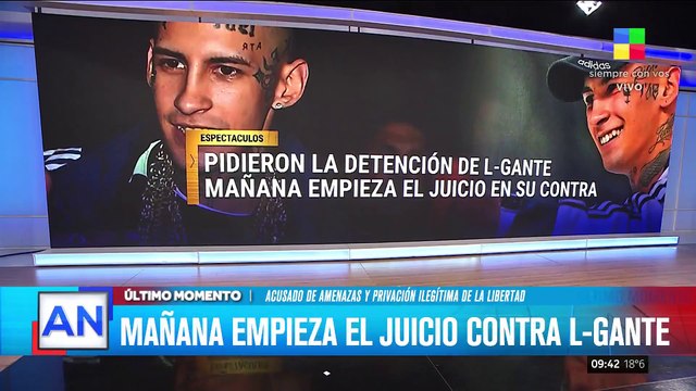 Mañana empieza el juicio contra L-Gante: renunció uno de sus abogados