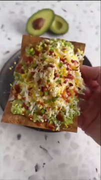 Low carb avocado appetizers