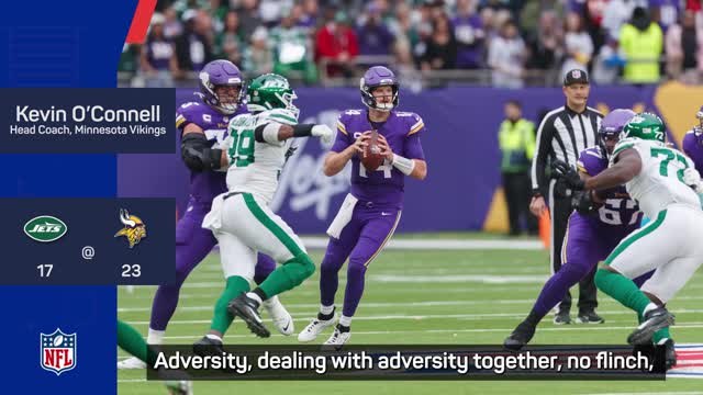 Vikings' 'no flinch' mentality sees them edge Jets