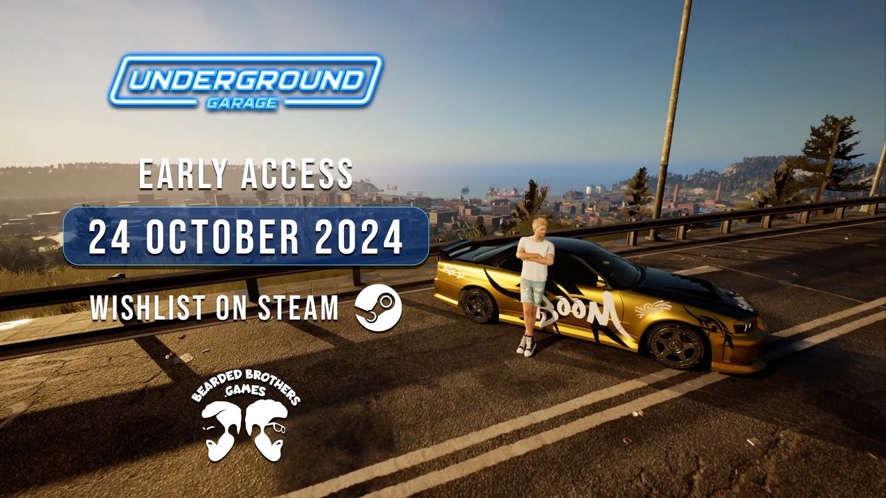 Underground Garage Official Early Access Release Date Trailer