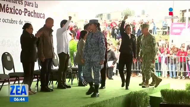 Claudia Sheinbaum da inicio a los estudios preliminares para la construcción del Tren México-Pachuca