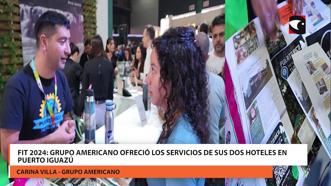 FIT 2024: Grupo Americano ofreció los servicios de sus dos hoteles en Puerto Iguazú