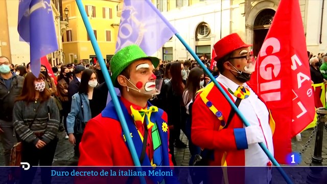 Meloni prepara un decreto'Anti-Gandhi' que criminaliza las protestas pasivas