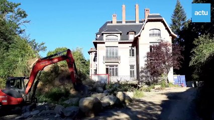 Le château Villemur, à Ax-les-Thermes