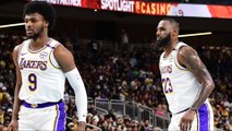 LeBron Y Bronny Hacen Historia Con Los Lakers En Pretemporada.