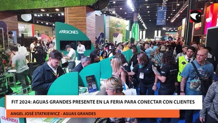 FIT 2024: Aguas Grandes presente en la feria para conectar con clientes