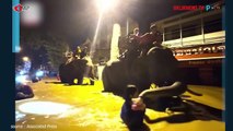 Gajah Membantu Petugas Banjir di Chiang Mai Thailand