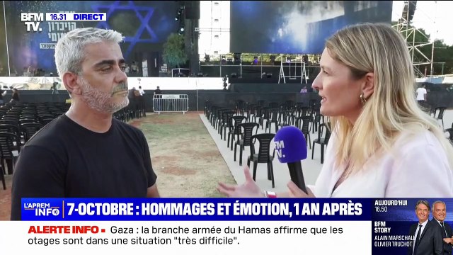 C'est la cérémonie pour les familles : Shirel Hogeg, organisateur d'une soirée en hommage aux victimes du 7-Octobre à Tel-Aviv, témoigne sur BFMTV