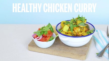 Healthy Chicken & Potato Curry Recipe 🥘 | Oil-Free & Delicious