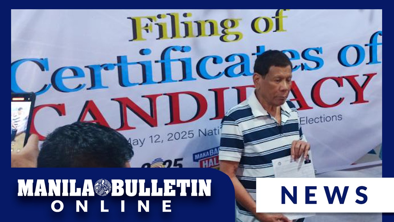 ‘Digong’ seeks return as Davao City mayor