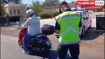 Şanlıurfa'da Motosiklet Denetimlerinde 196 Sürücüye Cezai İşlem