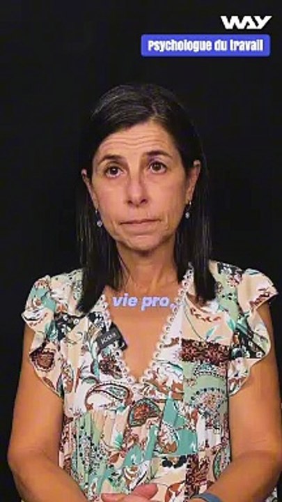 Je vais faire un burn-out si je suis payée le SMIC ?  Maribel Castilho, psychologue du travail, avait 1 minute pour nous parler des situations qui peuvent mener au burn out.