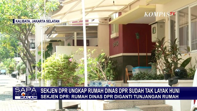 Cek Rumah Dinas DPR di Kalibata, Sekjen DPR: Banyak Kerusakan, Ada Tikus hingga Rayap