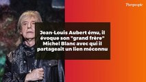 Jean-Louis Aubert ému, il évoque son 