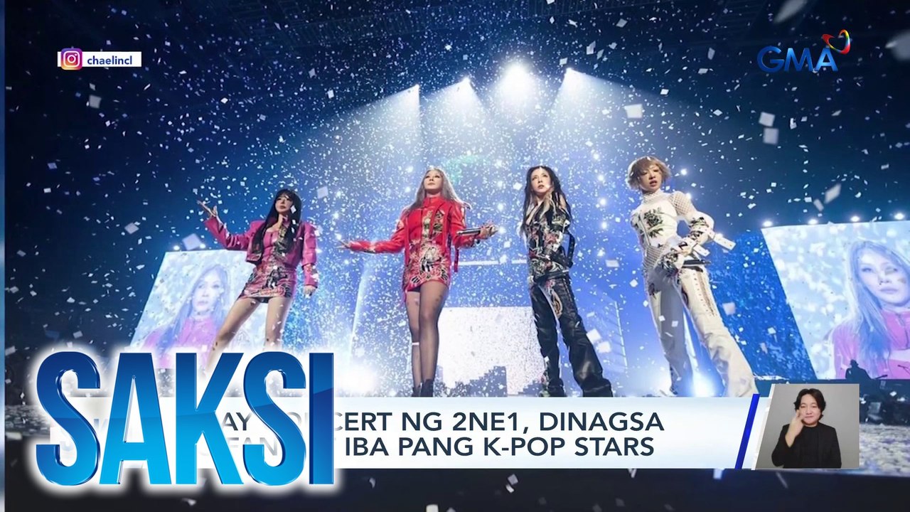 3-day concert ng 2NE1, dinagsa ng fans at iba pang K-pop stars | Saksi