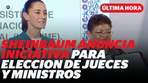 Sheinbaum firma iniciativa para la elección de jueces y ministros I Reporte Indigo