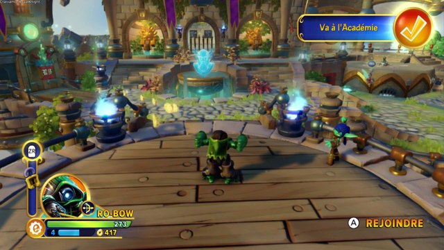 Skylanders Imaginators (Walkthrough FR) épisode 2: Académie des Skylanders (Ro-Bow) [Cemu]