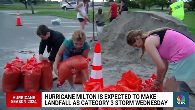 L'ouragan Milton, qui va frapper la Floride demain devrait passer en catégorie maximum, force 5, dès demain en touchant terre avec des vents de 250km/h