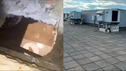 Así escaparon los tres marroquíes de la sala de asilo en el aeropuerto Adolfo Suárez