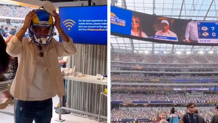 Carlos Vela 'El Rey' cambia la MLS por la NFL y presume su visita en el juego de Los Angeles Rams