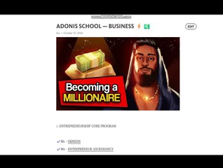 Discover Adonis School by Hamza Ahmed for free