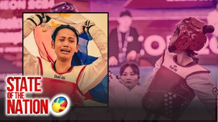Pinay martial artist Tachiana Keizha Mangin, Gold medalist sa World Taekwondo Junior Championships | SONA