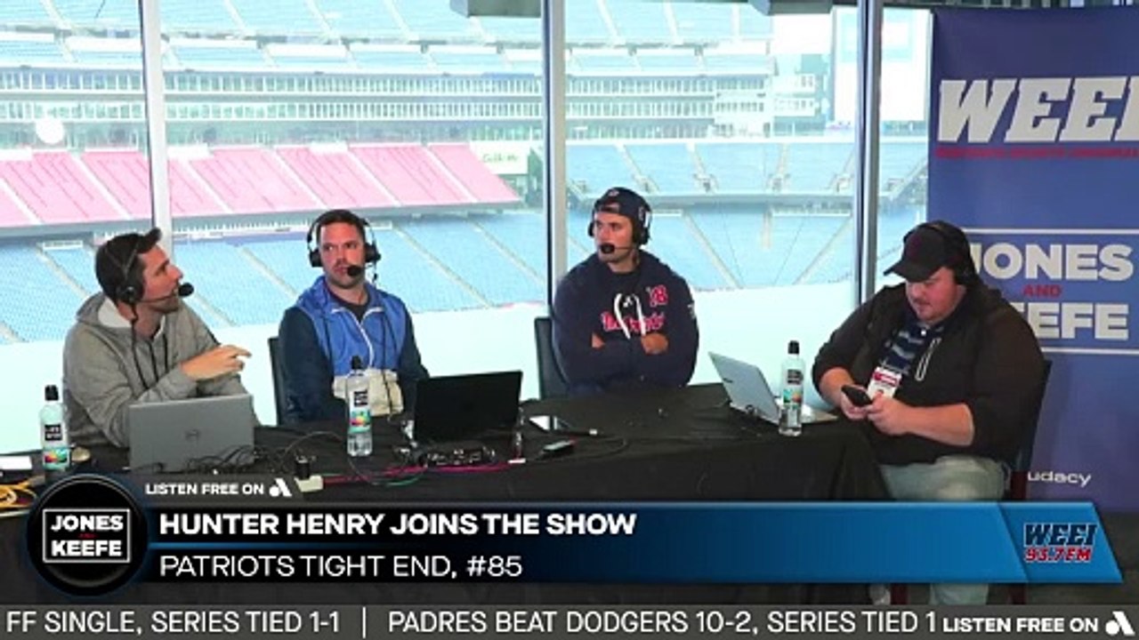 Jones & Keefe: Hunter Henry joins the show