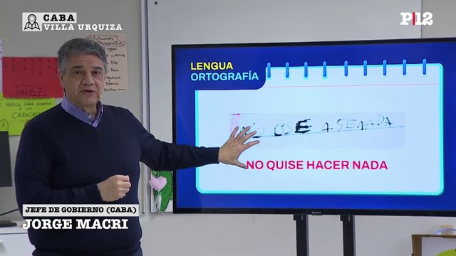 Jorge Macri presentó los cabios en el diseño curricular de la Escuela Primaria en CABA:“Decidimos cambiar porque lo que se hizo hasta acá fracasó