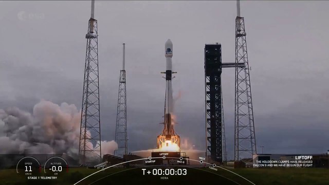 La ESA lanza con éxito la misión Hera de defensa planetaria frente a colisiones de asteroides