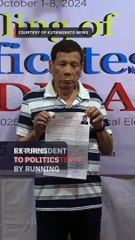 Duterte aims for Davao comeback as political dynasty faces test