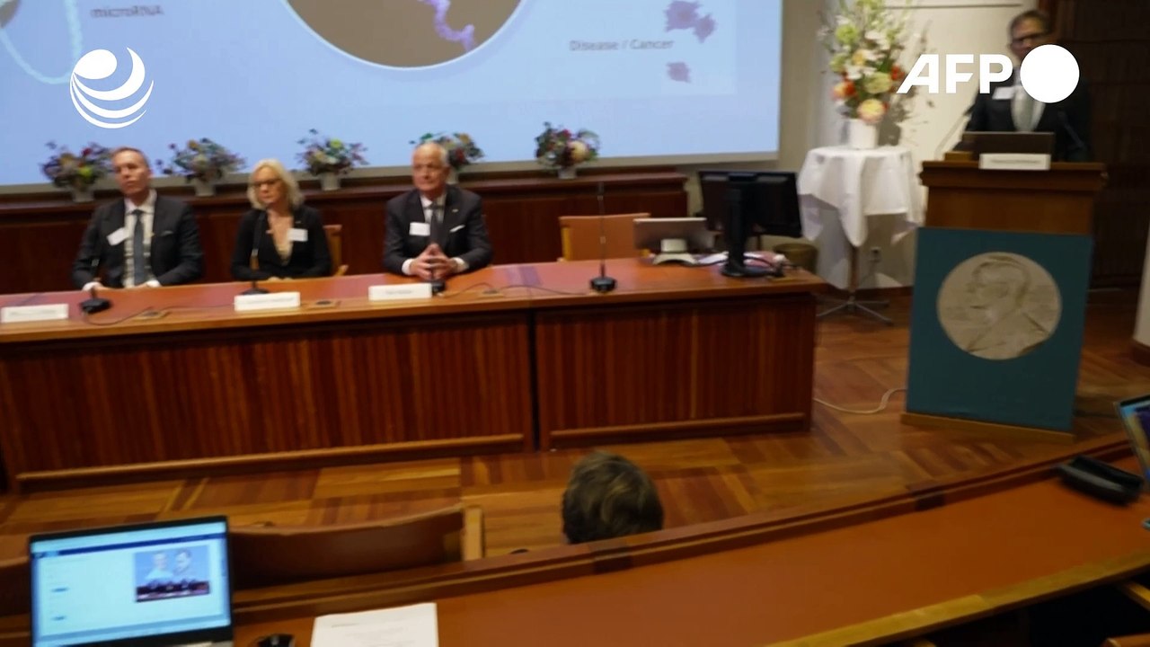 Dos estadounidenses ganan el Nobel de Medicina por los avances en la regulación de los genes