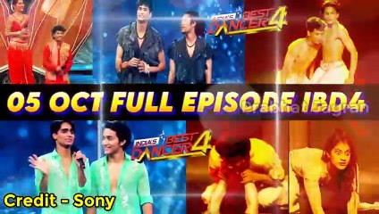 05 October 2024 Full Episode India s Best Dancer 4 All Contestants Score Today India s Best Dancer