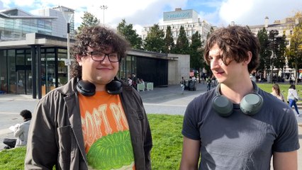 People on the street: Riding solo