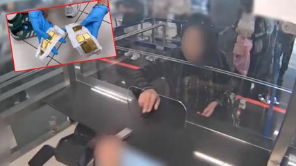 Havalimanında cinsel organlarında taşıdıkları külçe altınlarla yakalandılar: 7 tutuklama